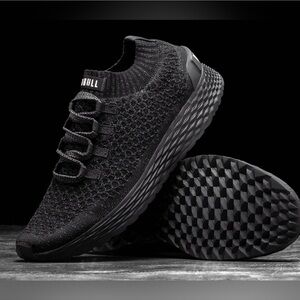 NOBULL Black Knit Reflective Sneakers